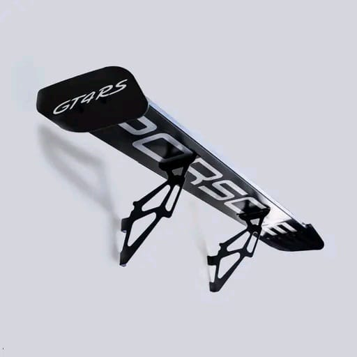 Buildxtreme Spoiler Wall Shelf 70cm Iron Black