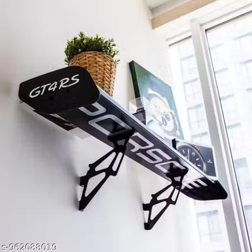 Buildxtreme Spoiler Wall Shelf 70cm Iron Black