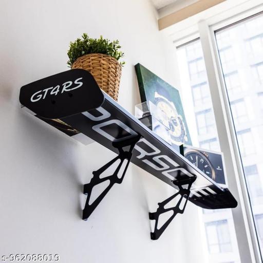 Buildxtreme Spoiler Wall Shelf 70cm Iron Black